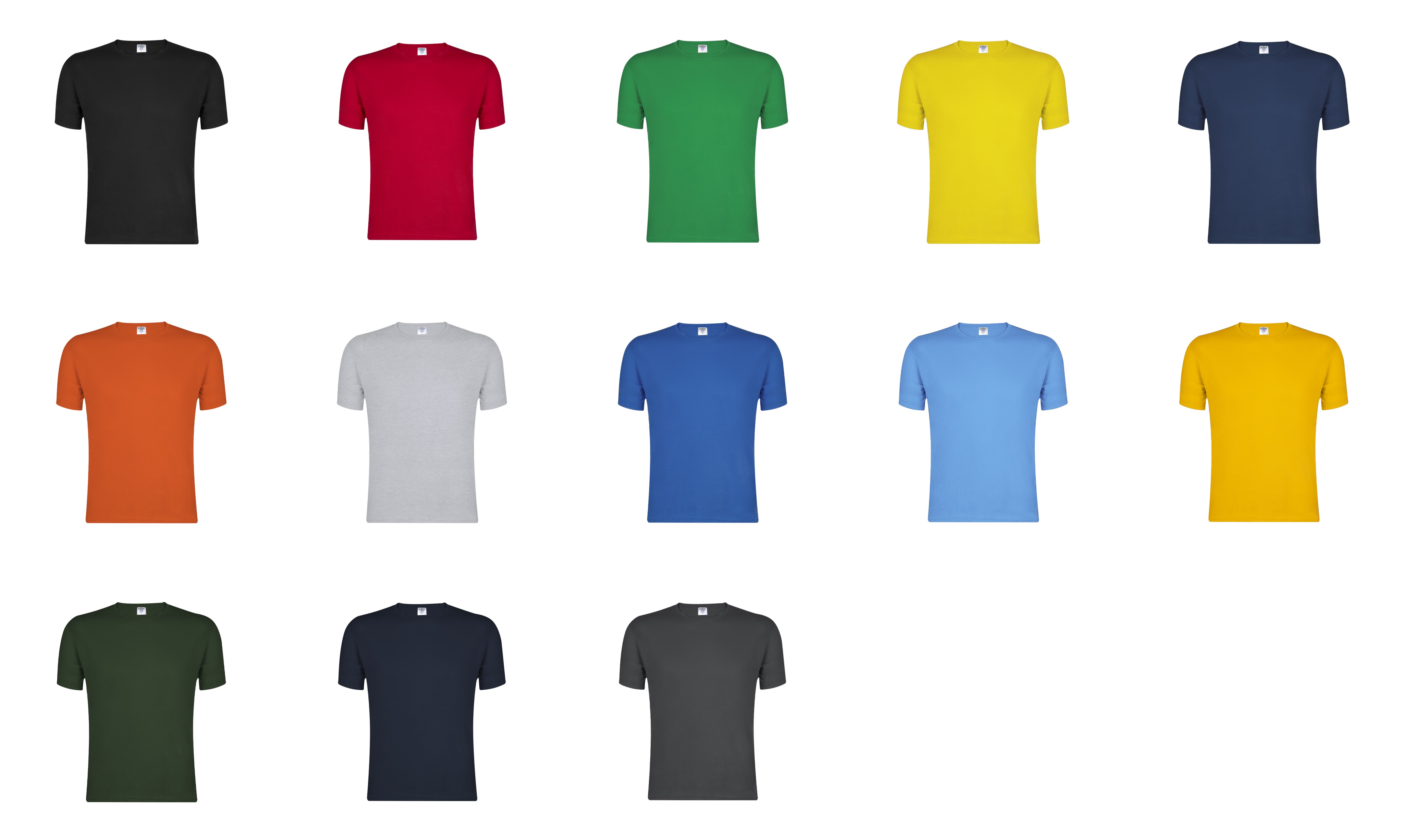 Erwachsene Farbe T-Shirt "keya" MC150 GELB